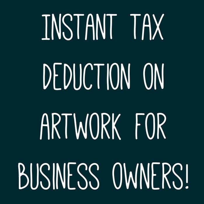 Invest in Art and Save this Tax Season!